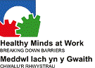 Logo for Healthy Minds at Work