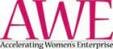 Logo for AWE - Accelerating Women’s Enterprise
